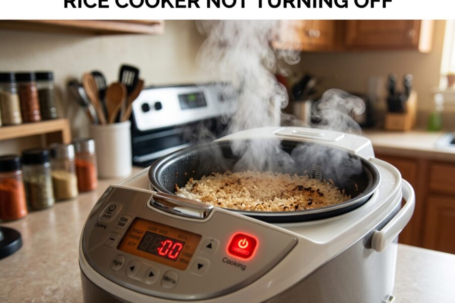Rice Cooker Not Turning Off