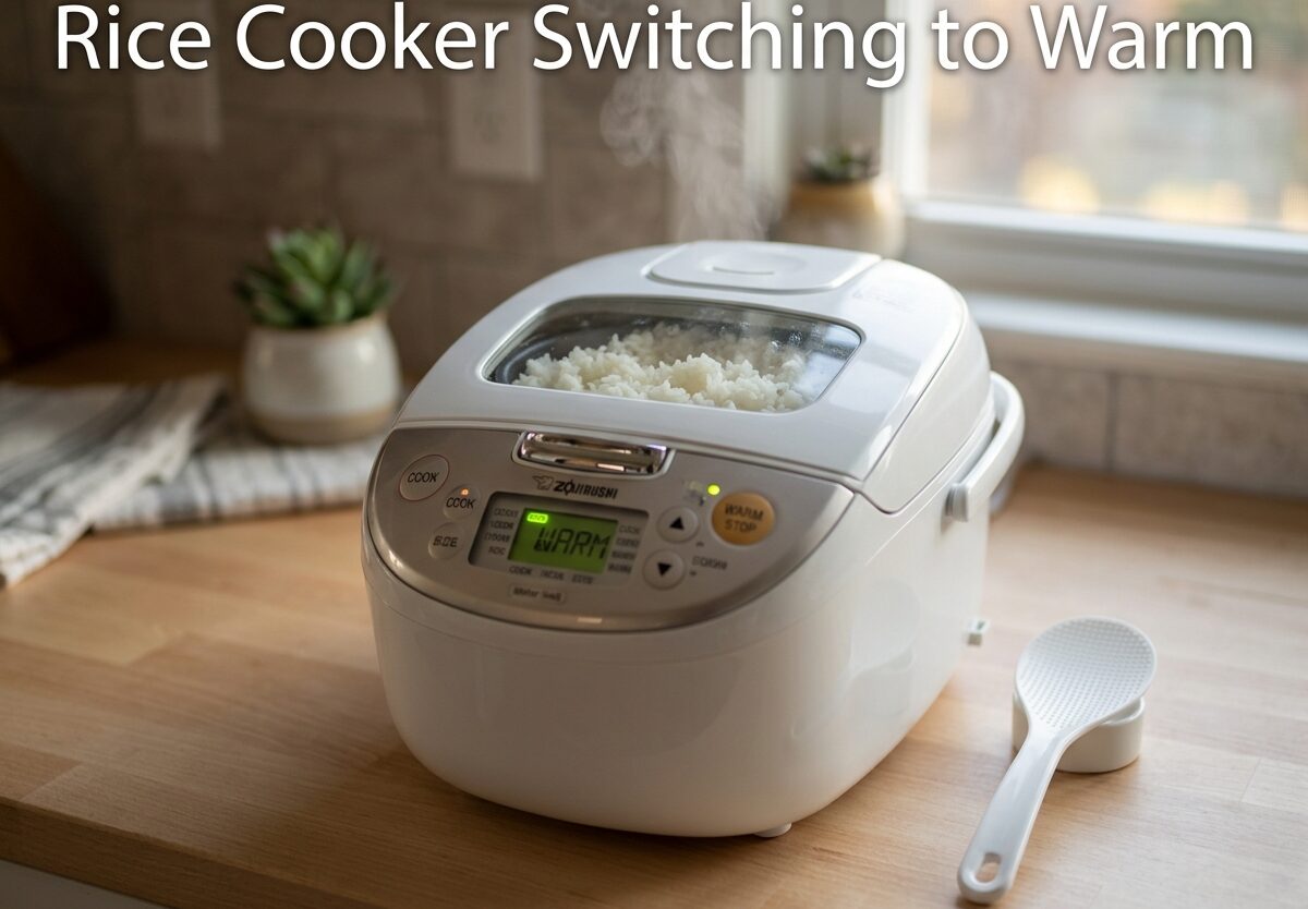 Rice Cooker Switching to Warm