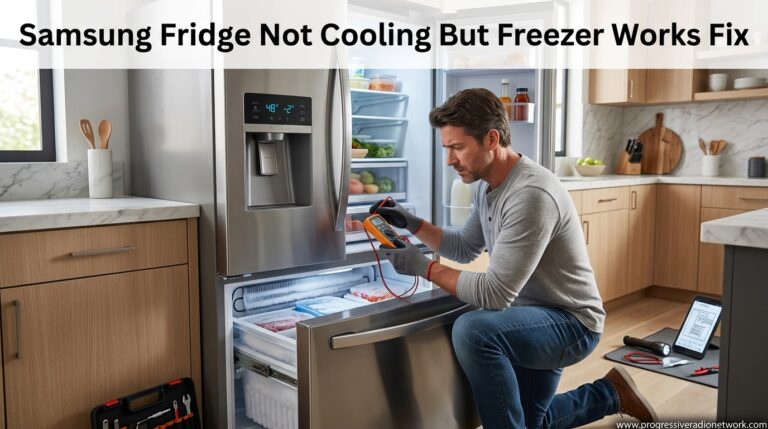 Samsung Fridge Not Cooling But Freezer Works Fix