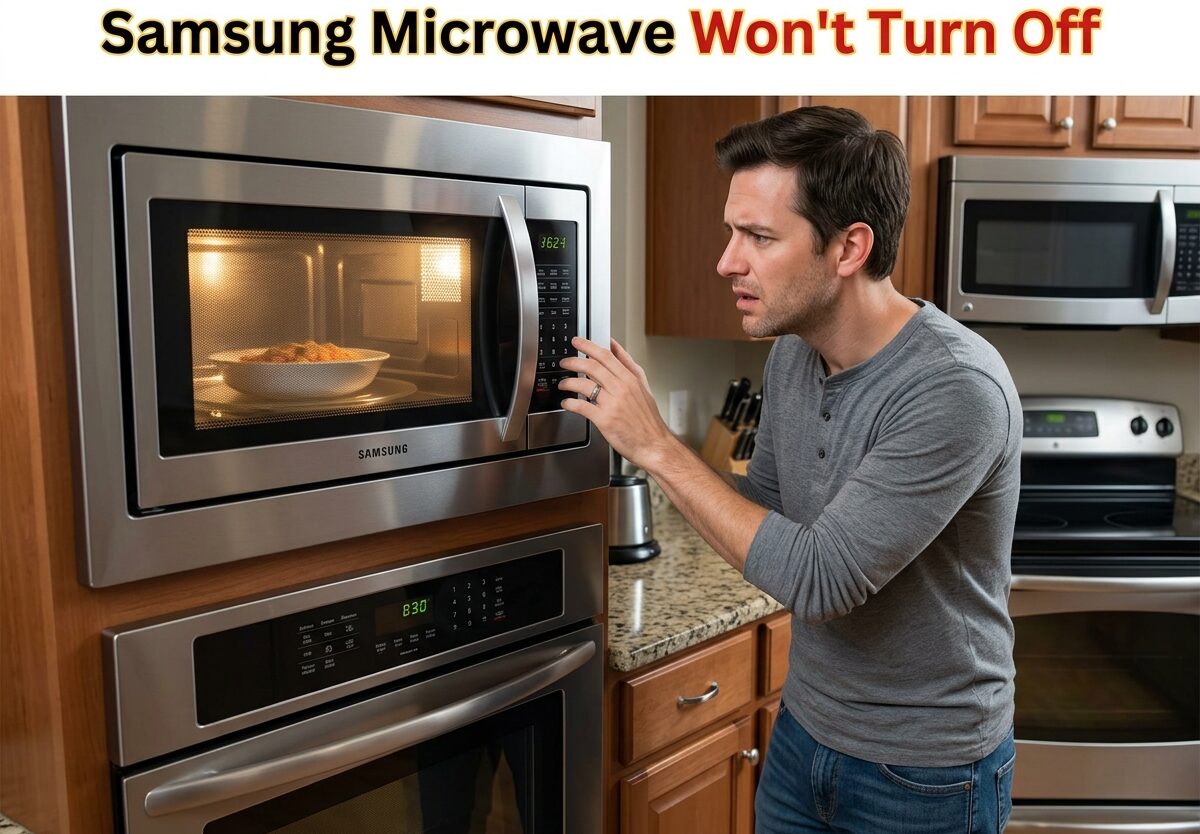 Samsung Microwave Wont Turn Off