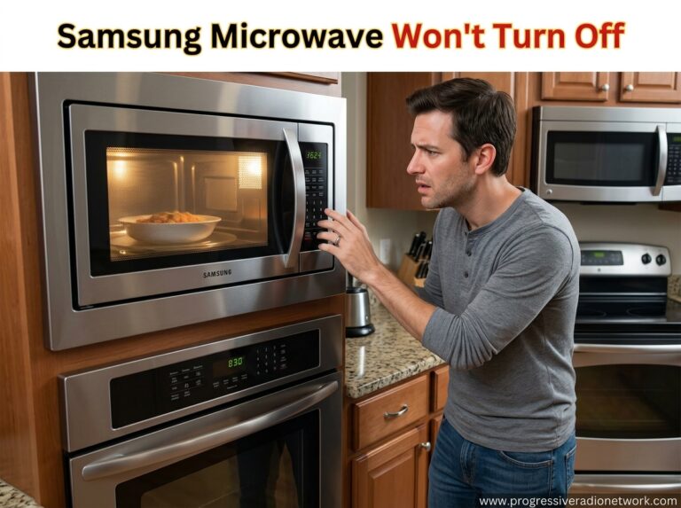 Samsung Microwave Wont Turn Off