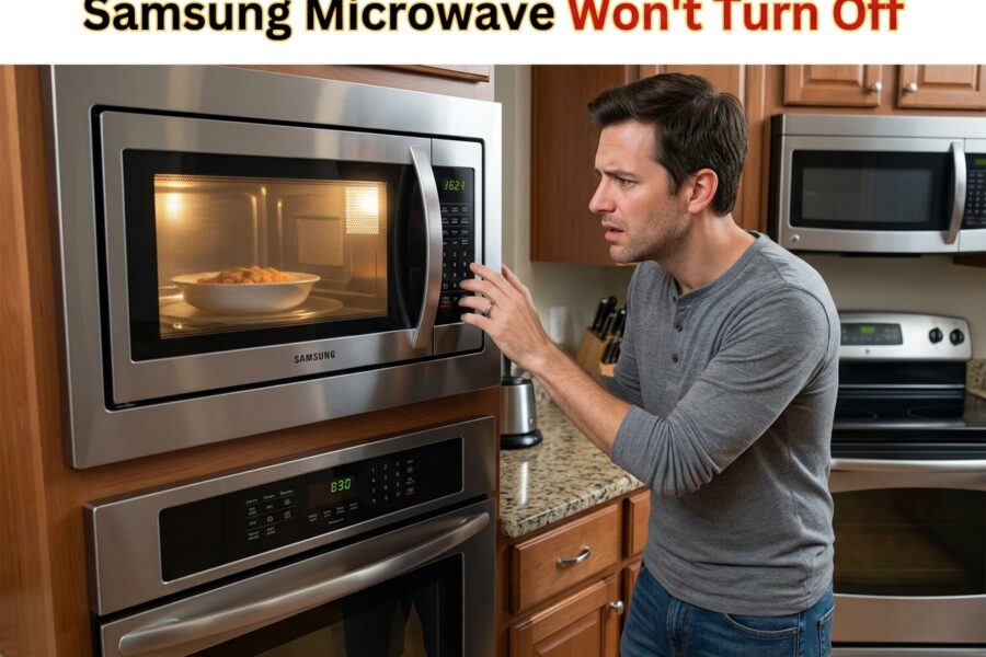 Samsung Microwave Wont Turn Off