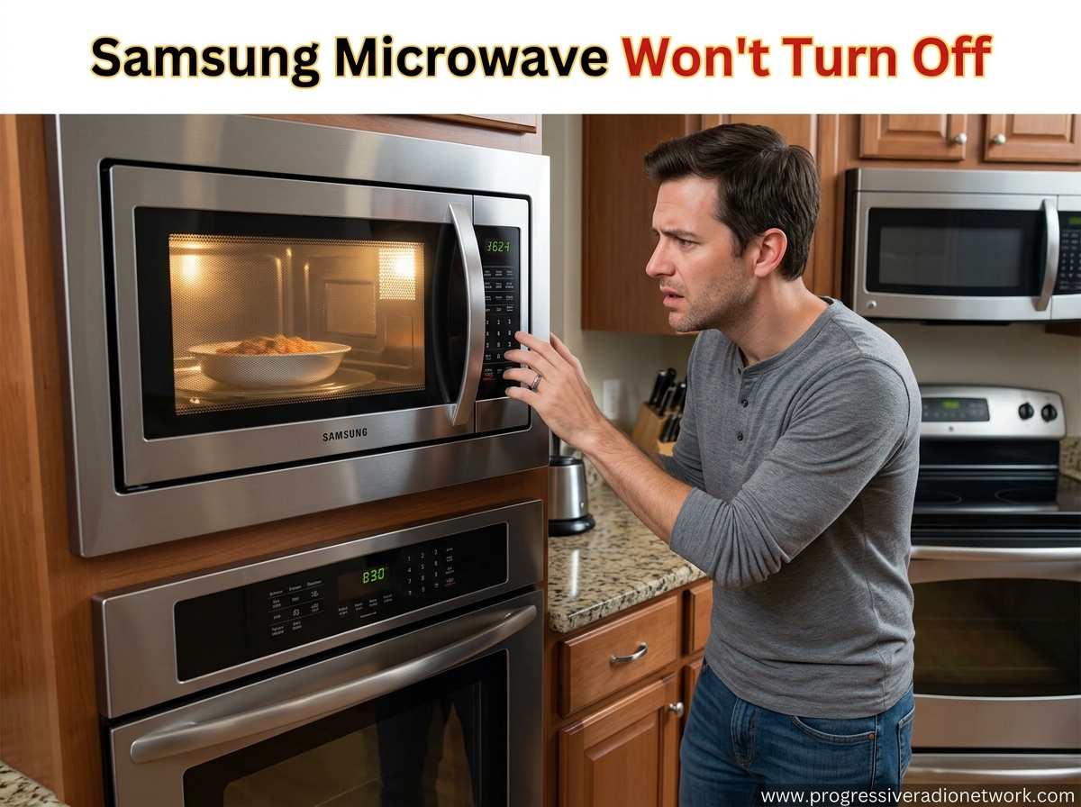 Samsung Microwave Wont Turn Off