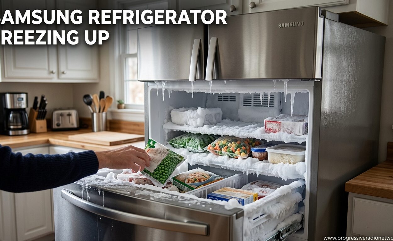 Samsung Refrigerator Freezing Up