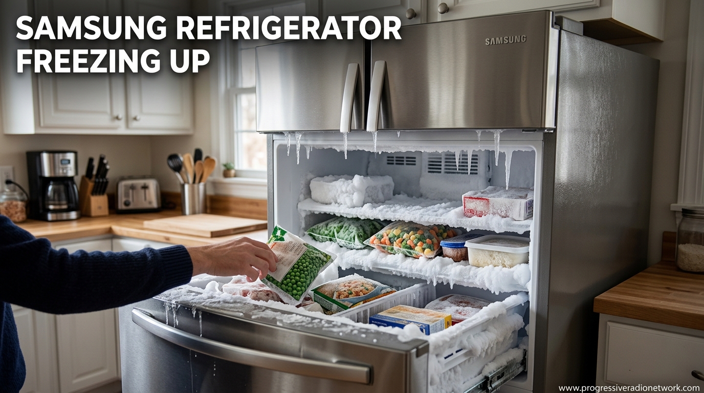 Samsung Refrigerator Freezing Up