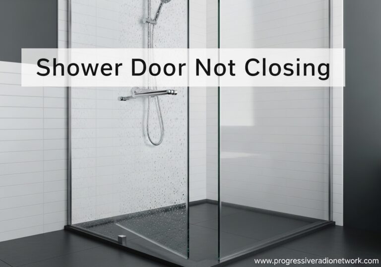Shower Door Not Closing
