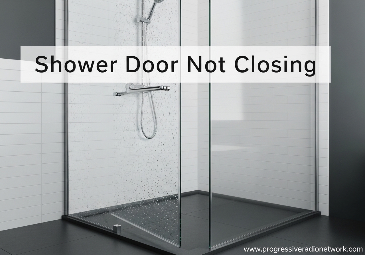 Shower Door Not Closing