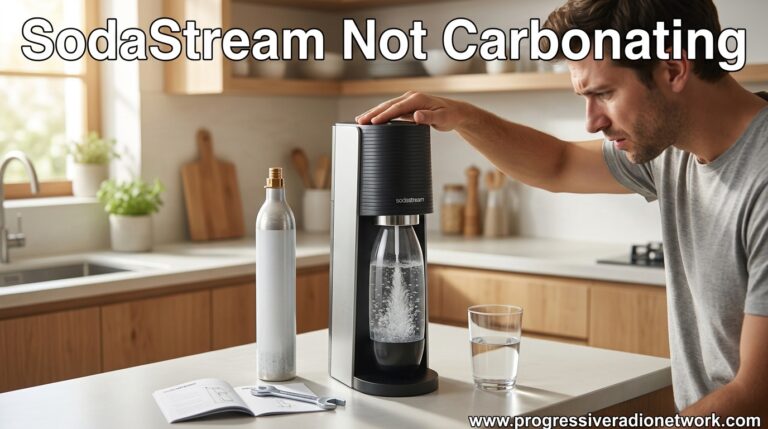 SodaStream Not Carbonating