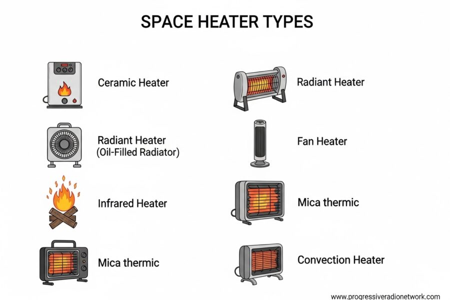 Space Heater Types