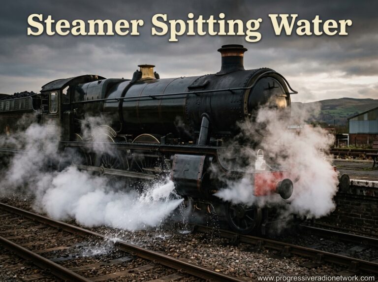 Steamer Spitting Water