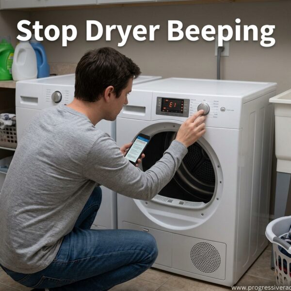 Stop Dryer Beeping