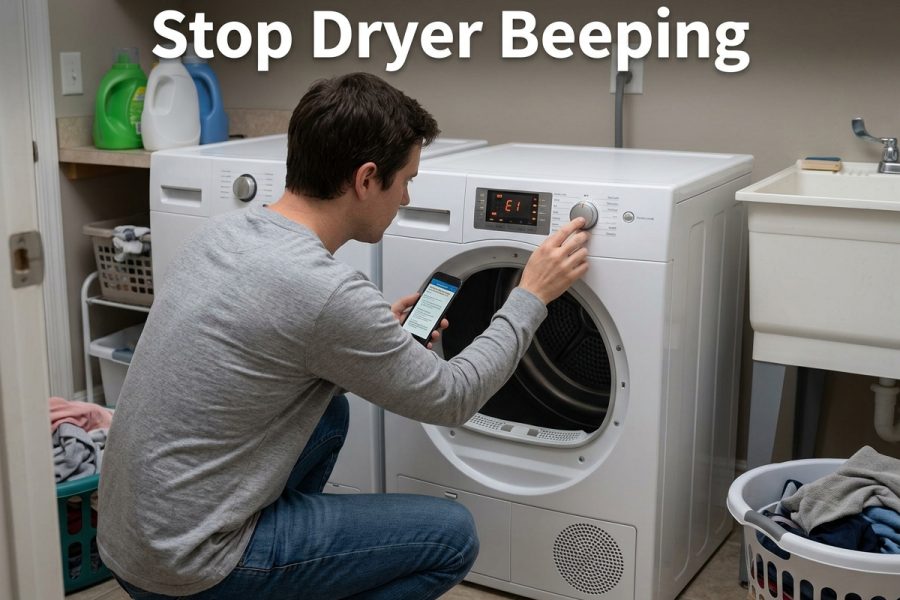 Stop Dryer Beeping