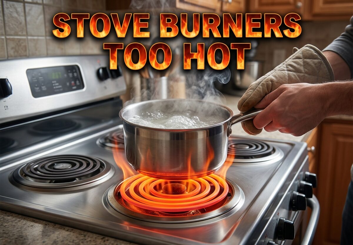 Stove Burners Too Hot