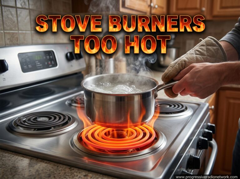 Stove Burners Too Hot