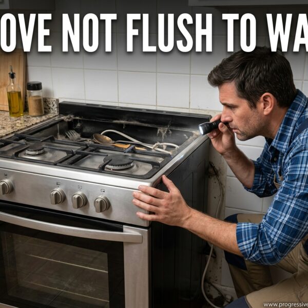 Stove Not Flush To Wall