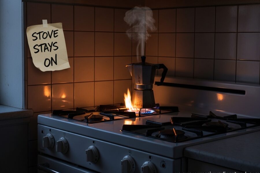 Stove Stays On