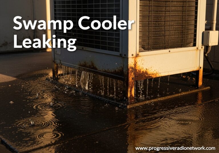 Swamp Cooler Leaking
