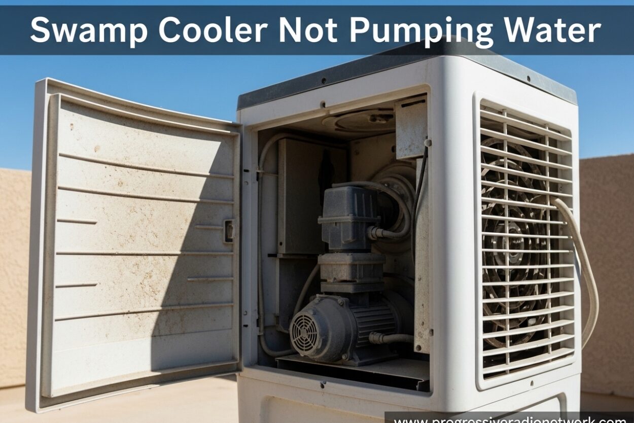 Swamp Cooler Not Pumping Water