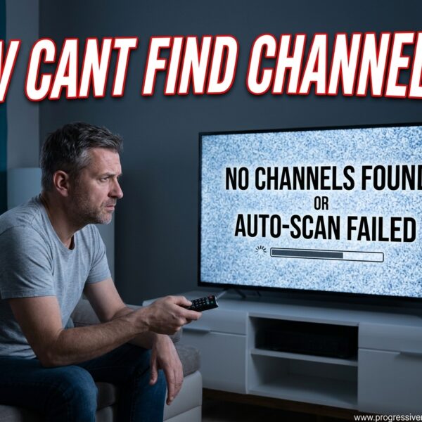 TV Cant Find Channels