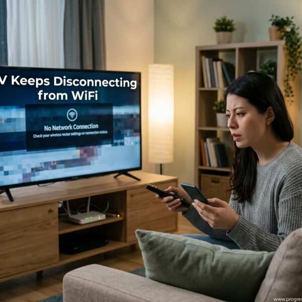 TV Keeps Disconnecting from WiFi