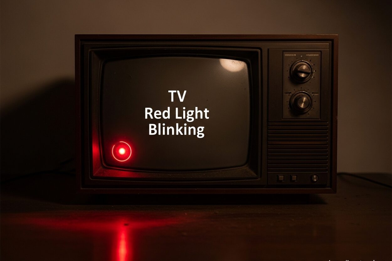 TV Red Light Blinking