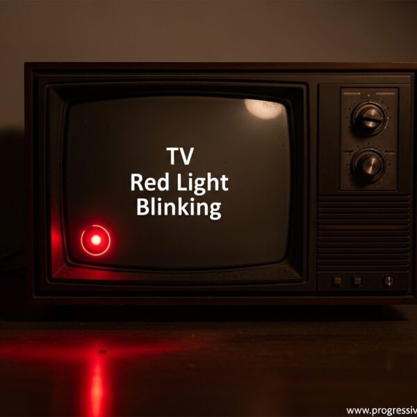 TV Red Light Blinking