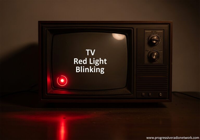 TV Red Light Blinking