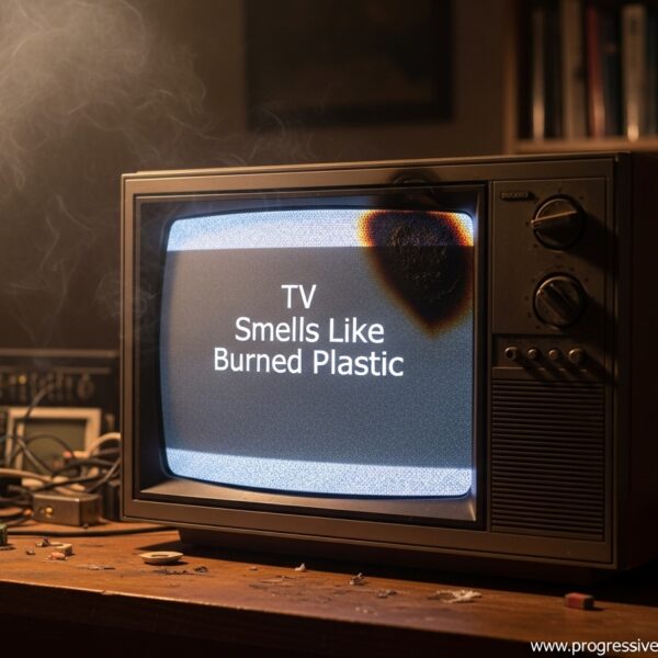 TV Smells Like Burned Plastic