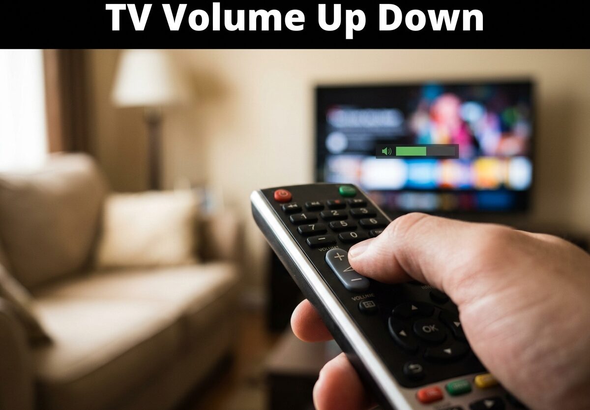TV Volume Up Down