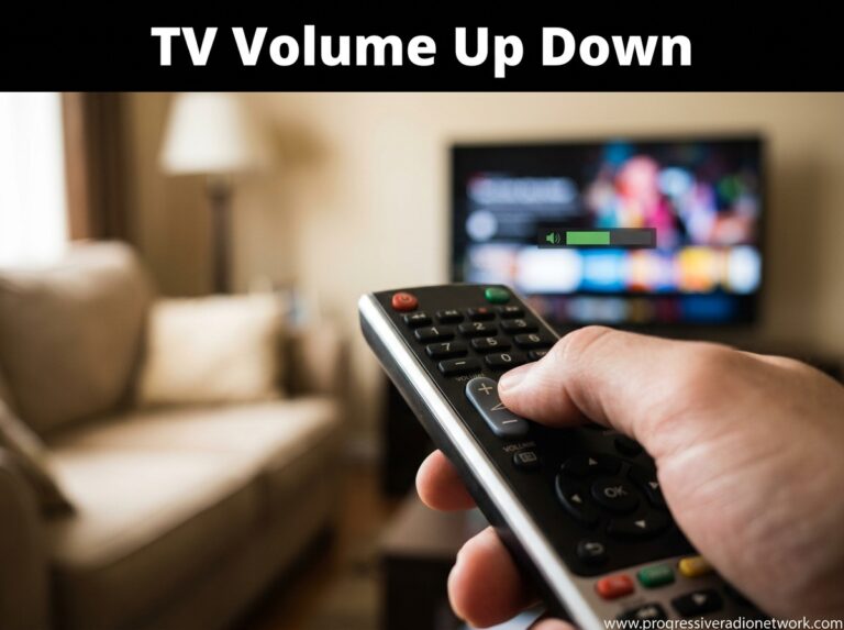 TV Volume Up Down