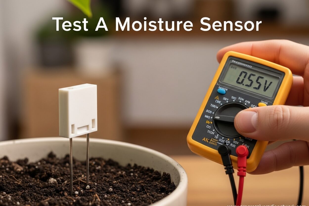 Test A Moisture Sensor