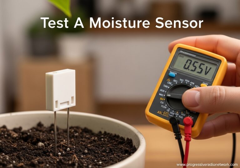 Test A Moisture Sensor