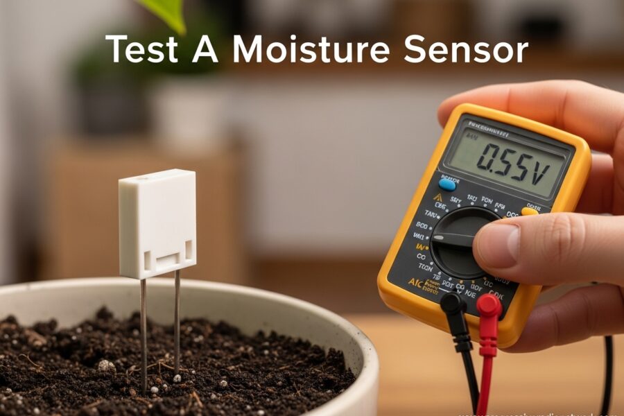 Test A Moisture Sensor