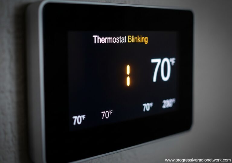 Thermostat Blinking