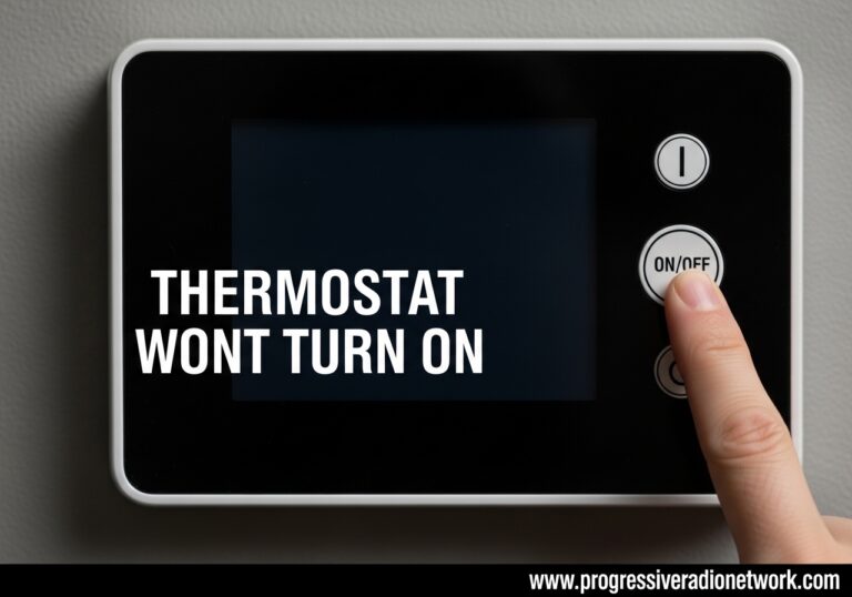 Thermostat Wont Turn On