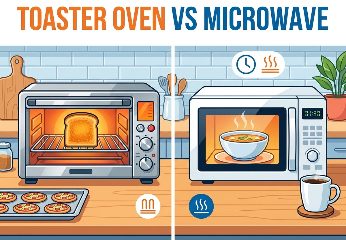 Toaster Oven Vs Microwave