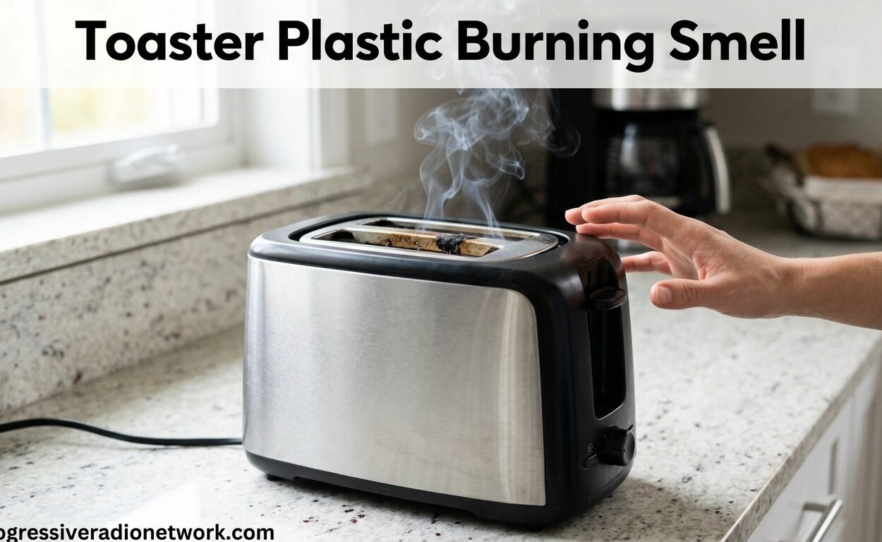 Toaster Plastic Burning Smell