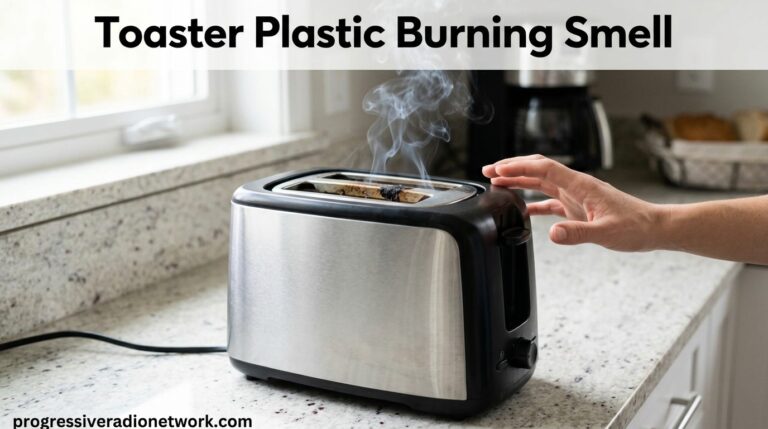 Toaster Plastic Burning Smell