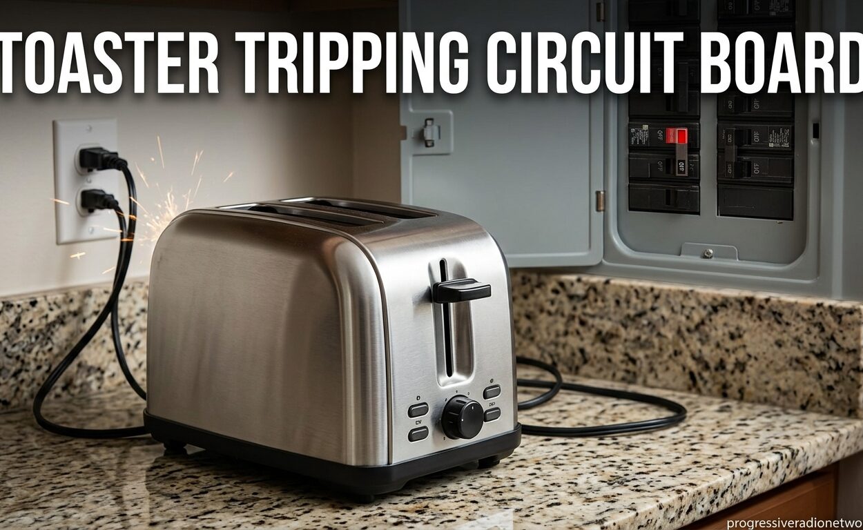 Toaster Tripping Circuit Board