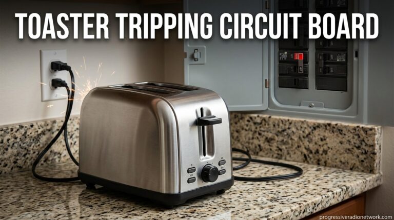 Toaster Tripping Circuit Board