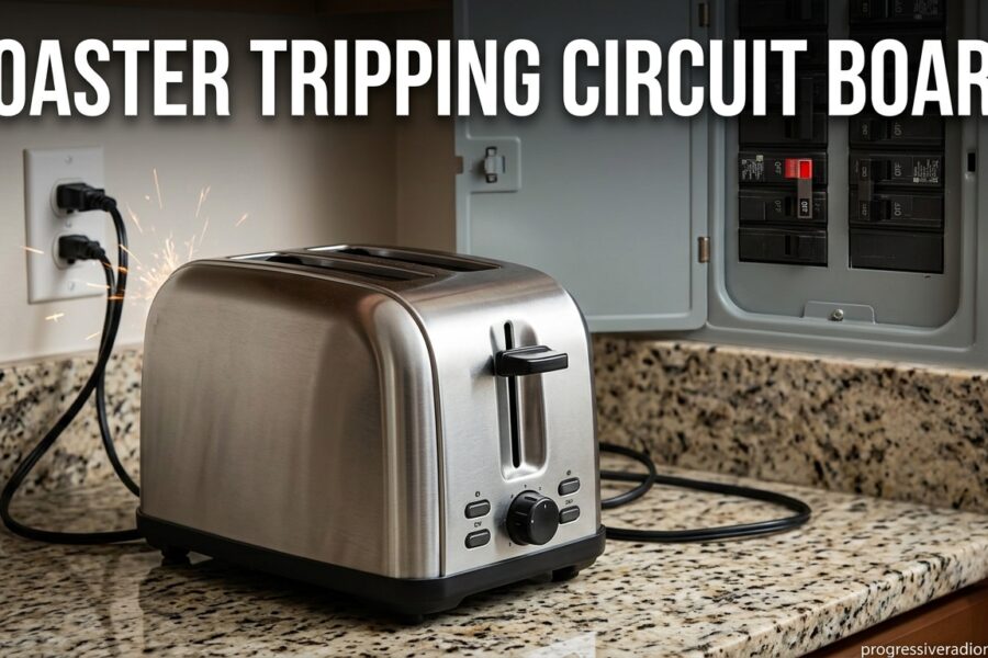 Toaster Tripping Circuit Board