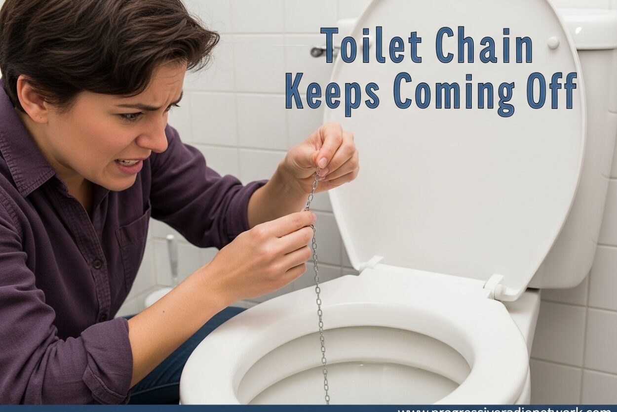 Toilet Chain Keeps Coming Off