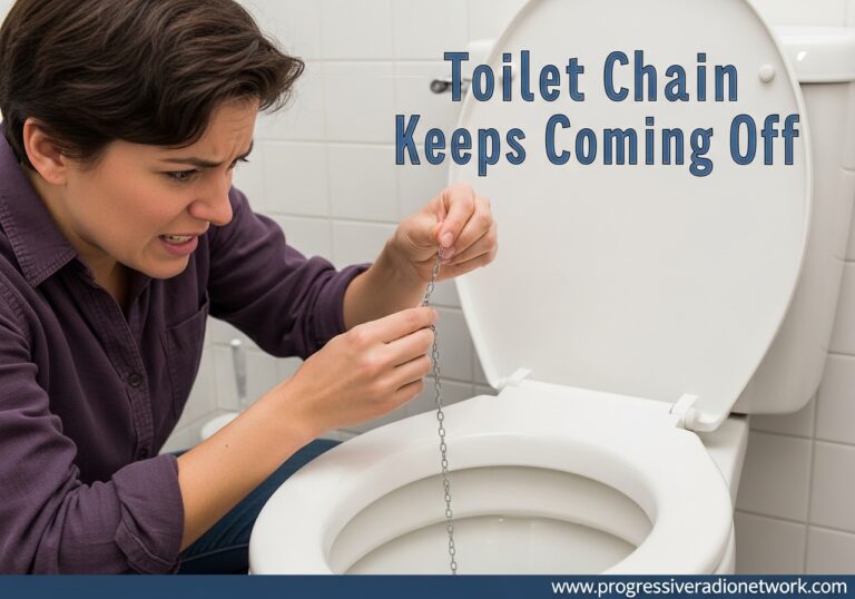 Toilet Chain Keeps Coming Off