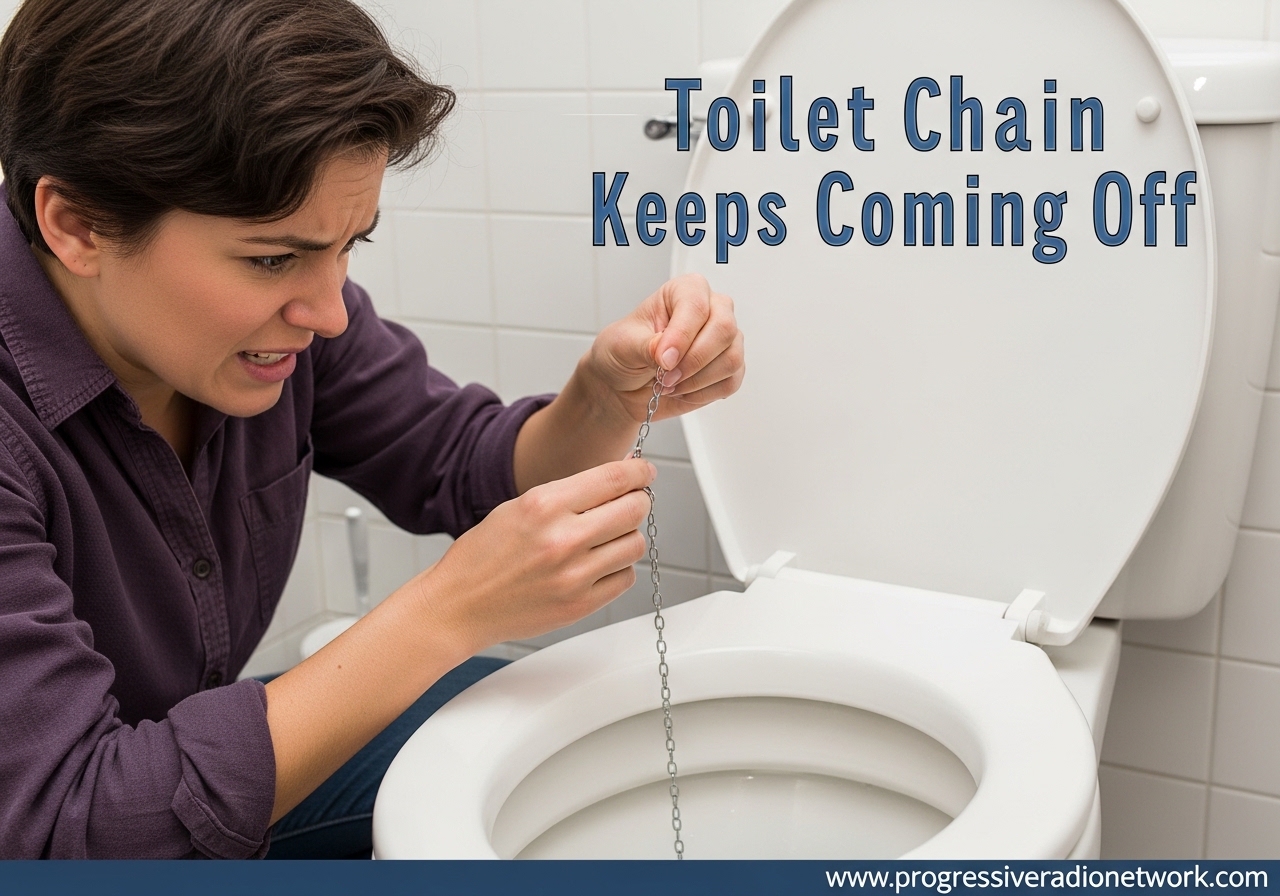 Toilet Chain Keeps Coming Off
