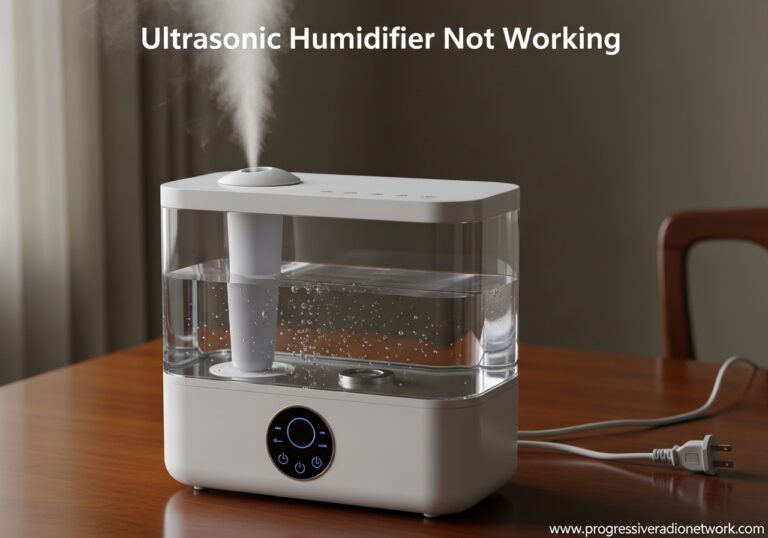 Ultrasonic Humidifier Not Working
