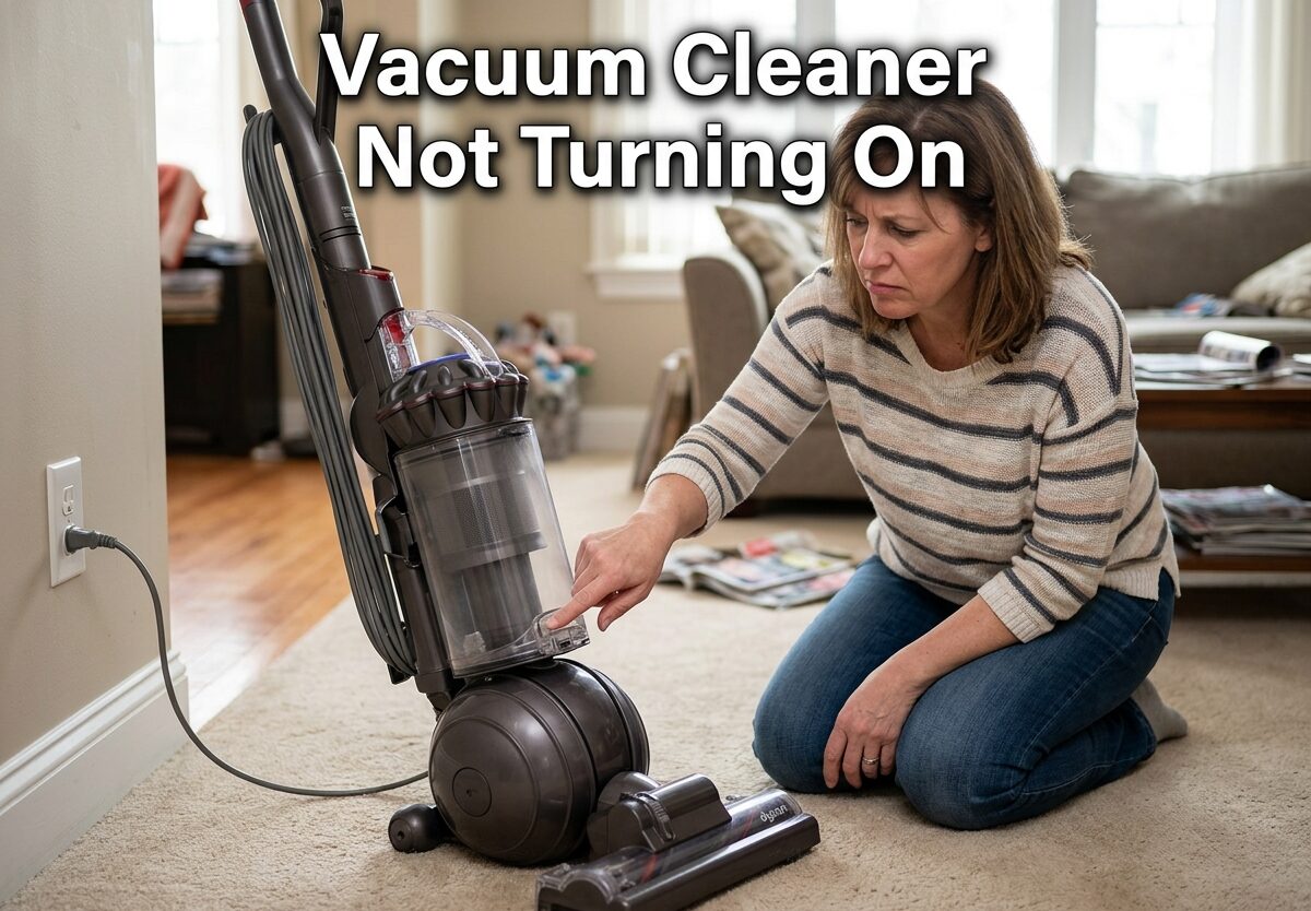 Vacuum Cleaner Not Turning On