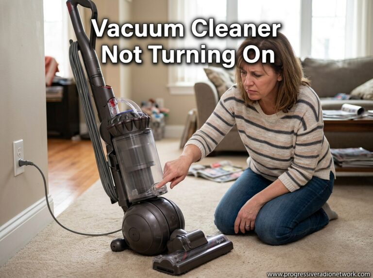 Vacuum Cleaner Not Turning On