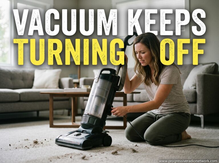 Vacuum Keeps Turning Off