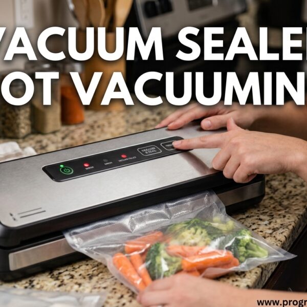 Vacuum Sealer Not Vacuuming