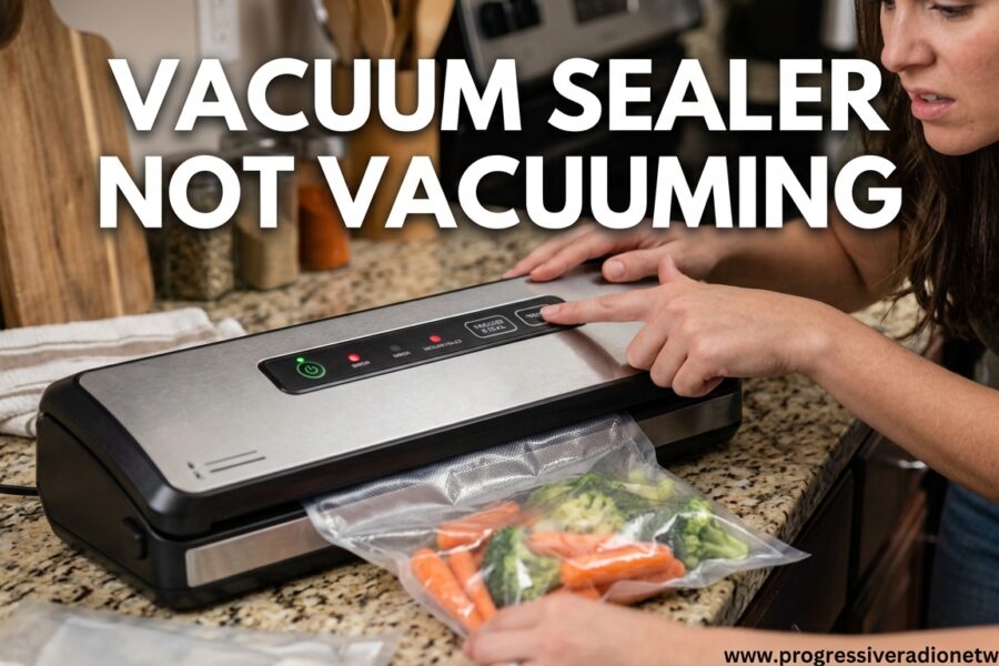 Vacuum Sealer Not Vacuuming